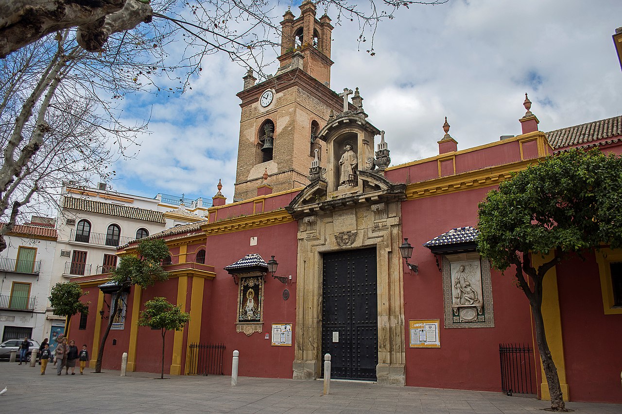 Iglesia San Lorenzo de Sevilla donde fue el primer encuentro de Celia y Marcelo